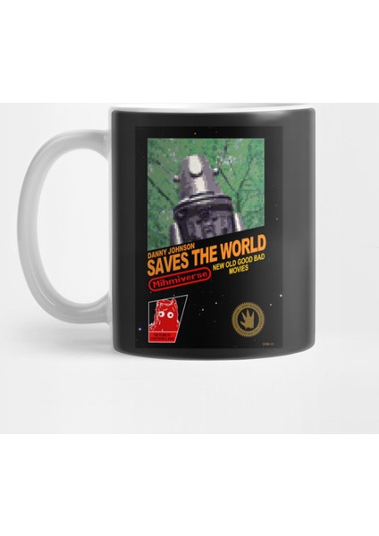 Danny Johnson Saves The World Retro Video Game Shirt Kupa Bardak