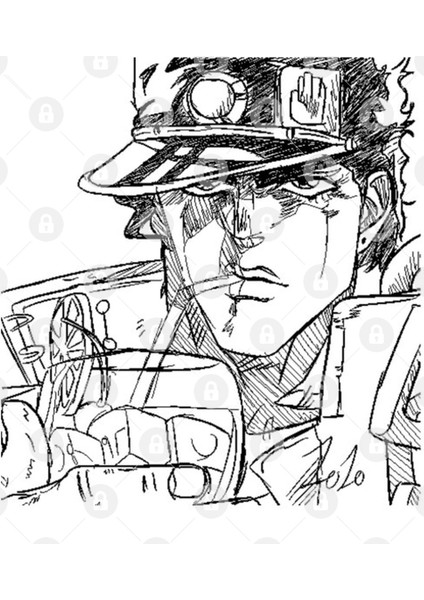 Jotaro Kujo Kupa Bardak