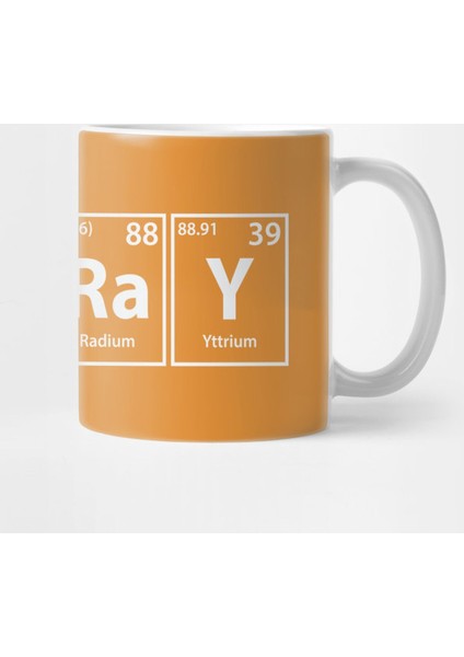 Hooray (Ho-O-Ra-Y) Periodic Elements Spelling Kupa Bardak