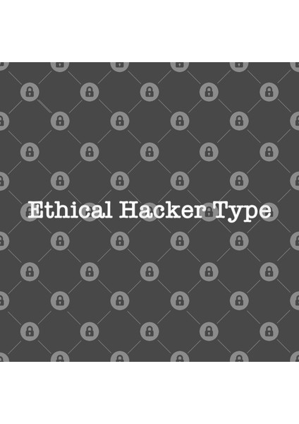 Ethical Hacker Type Kupa Bardak