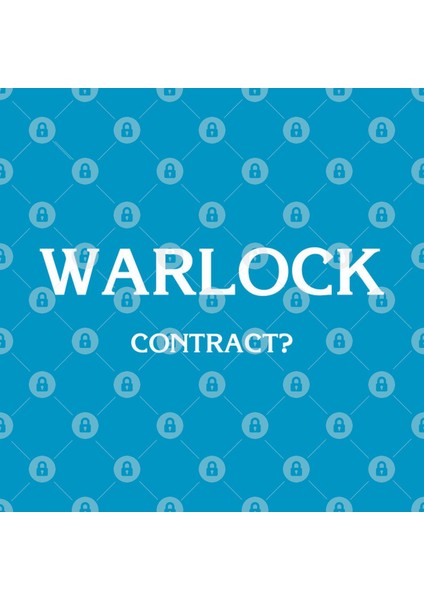 D&D: Warlock (Contract) Kupa Bardak