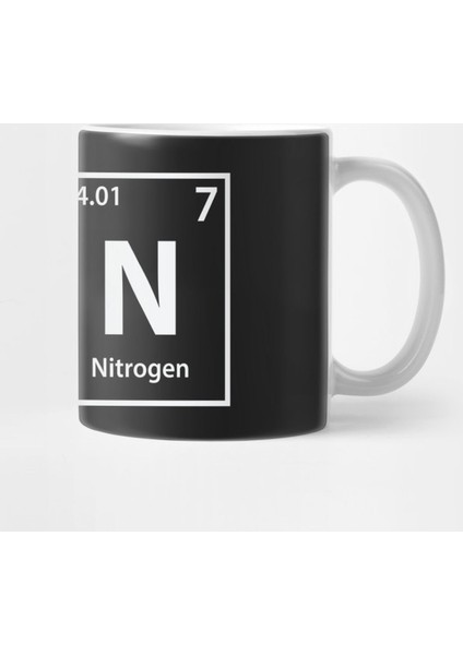 Tin (Ti-N) Periodic Elements Spelling Kupa Bardak