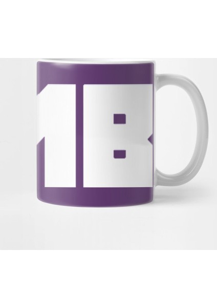 Wmb - Purple Merch Kupa Bardak