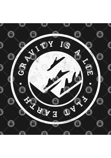 Gravity İs A Lie On Flat Earth Kupa Bardak