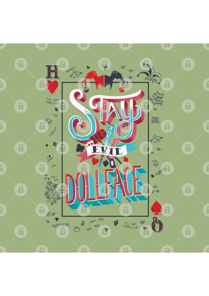 Stay Evil Dollface Kupa Bardak