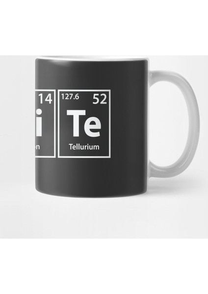 Parasite (Pa-Ra-Si-Te) Periodic Elements Spelling Kupa Bardak