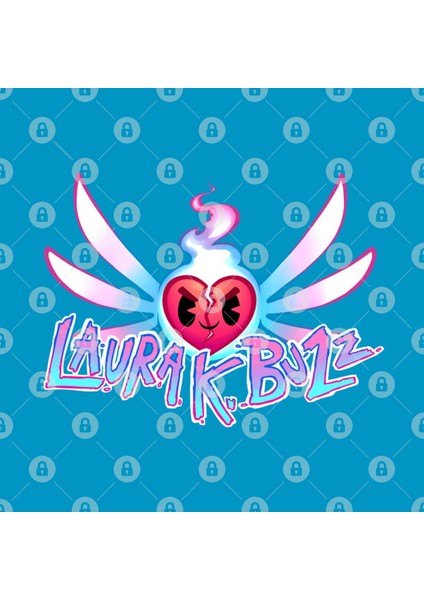 Laurakbuzz Logo Kupa Bardak