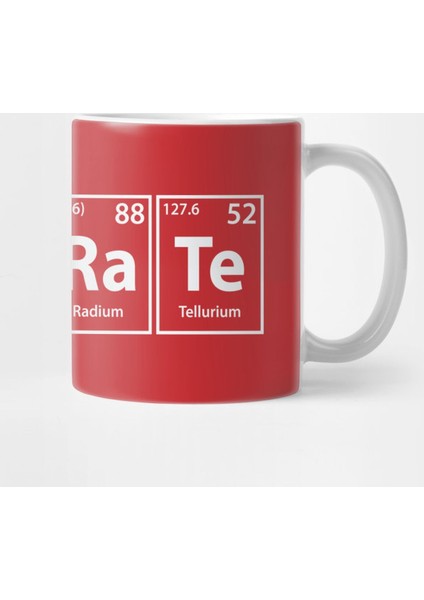 Pirate (P-I-Ra-Te) Periodic Elements Spelling Kupa Bardak