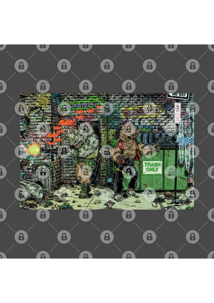 Rocksteady And Bebop Kupa Bardak