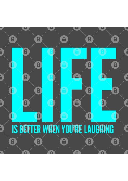 Life İs Better When You'Re Laughing, Fun Inspirational Shirt To Enjoy Life Kupa Bardak