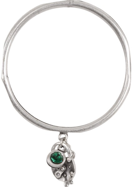 Kadın Antik Gümüş Kaplama Swarovski Taşlı Kilit&anahtar Charm Bilezik indirimleri
