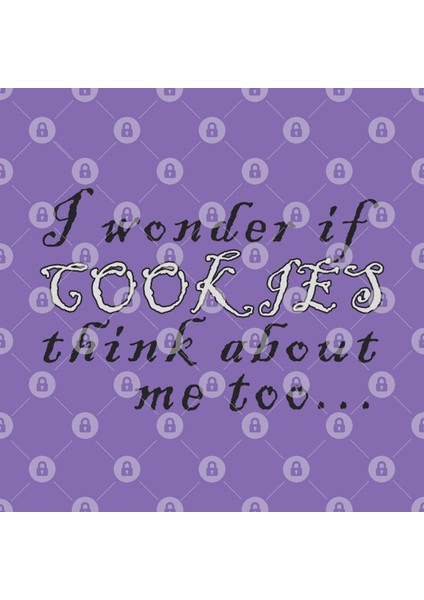 Thinking About Cookies Kupa Bardak