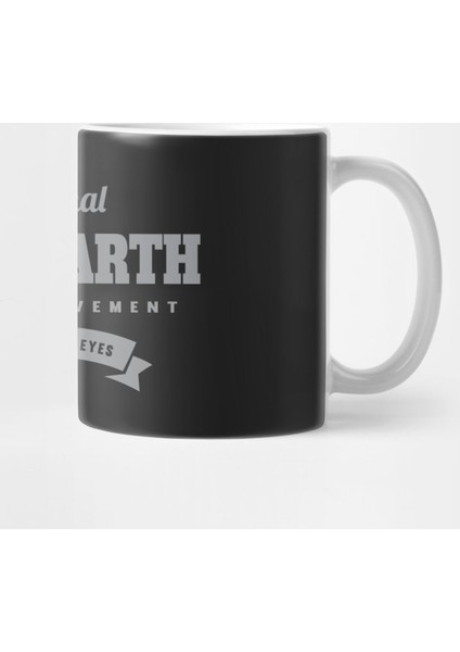 Flat Earth Original Kupa Bardak