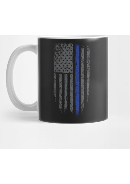 Thin Blue Line Kupa Bardak