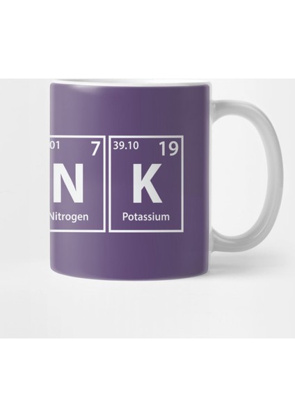 Prank (P-Ra-N-K) Periodic Elements Spelling Kupa Bardak
