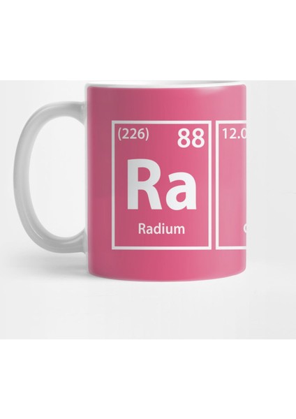 Racer (Ra-C-Er) Periodic Elements Spelling Kupa Bardak