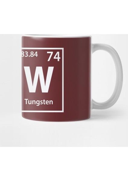 Raw (Ra-W) Periodic Elements Spelling Kupa Bardak