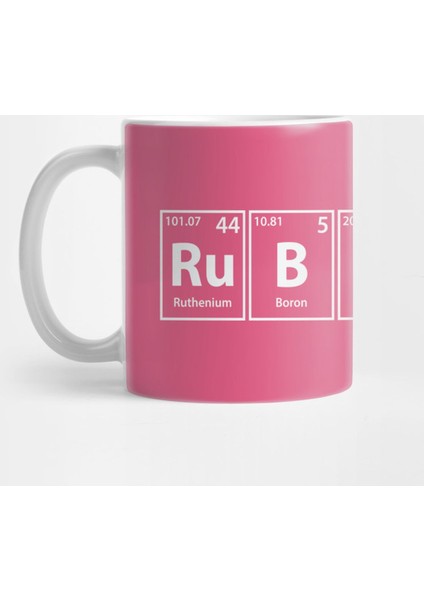 Rubbish (Ru-B-Bi-S-H) Periodic Elements Spelling Kupa Bardak