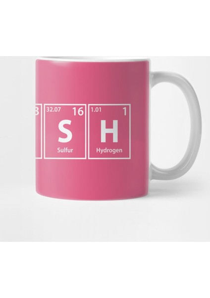 Rubbish (Ru-B-Bi-S-H) Periodic Elements Spelling Kupa Bardak