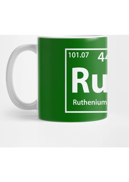 Rune (Ru-Ne) Periodic Elements Spelling Kupa Bardak