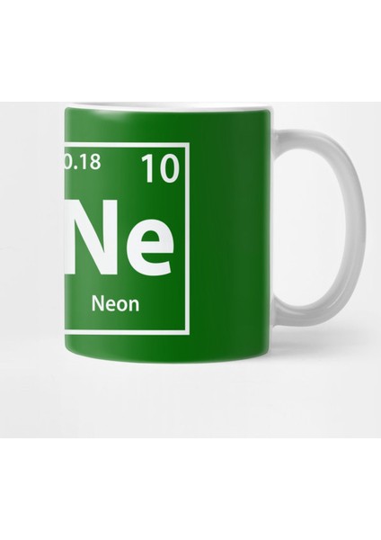 Rune (Ru-Ne) Periodic Elements Spelling Kupa Bardak