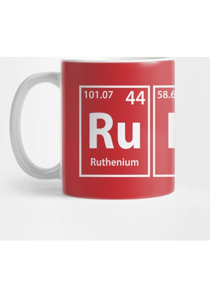 Runic (Ru-Ni-C) Periodic Elements Spelling Kupa Bardak