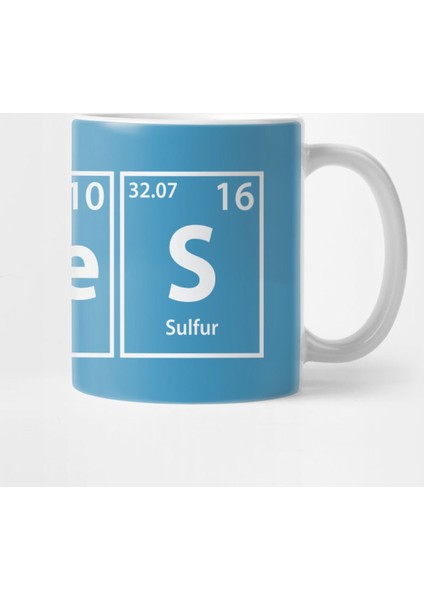 Runes (Ru-Ne-S) Periodic Elements Spelling Kupa Bardak