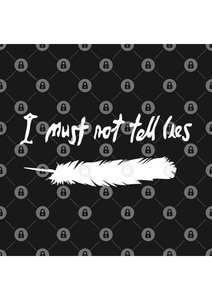 I Must Not Tell Lies Kupa Bardak