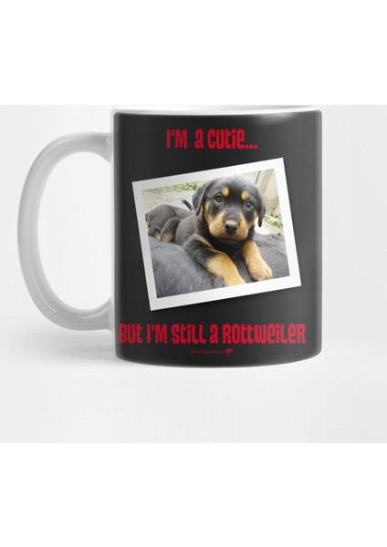 Rottweiler Cutie Kupa Bardak