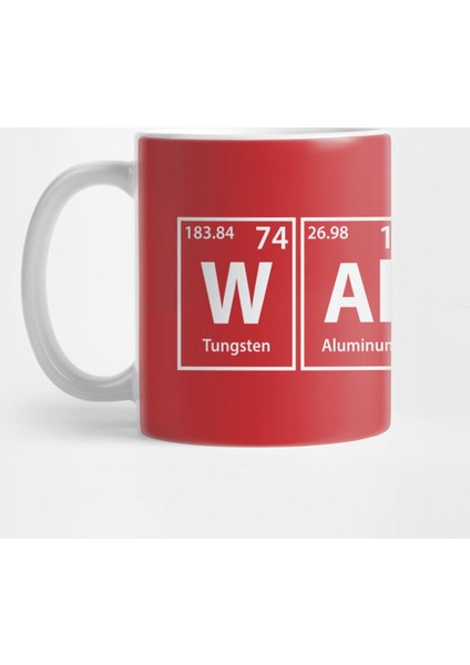 Walrus (W-Al-Ru-S) Periodic Elements Spelling Kupa Bardak