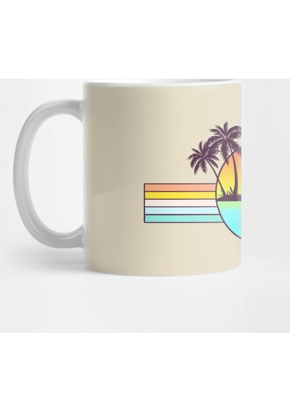 80S Sunset Kupa Bardak