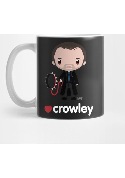 Love Crowley - Supernatural Kupa Bardak