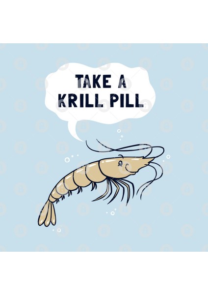 Take A Krill Pill Kupa Bardak
