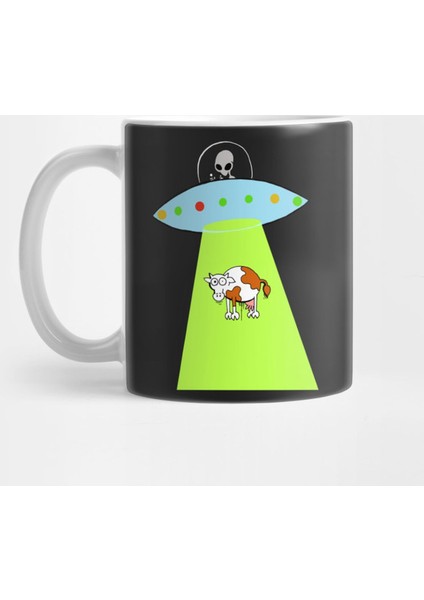 Ufo And Cow Kupa Bardak