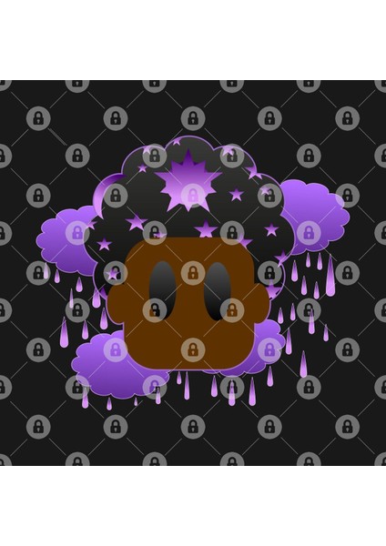 Purple Dreams (Rain Drops) Kupa Bardak