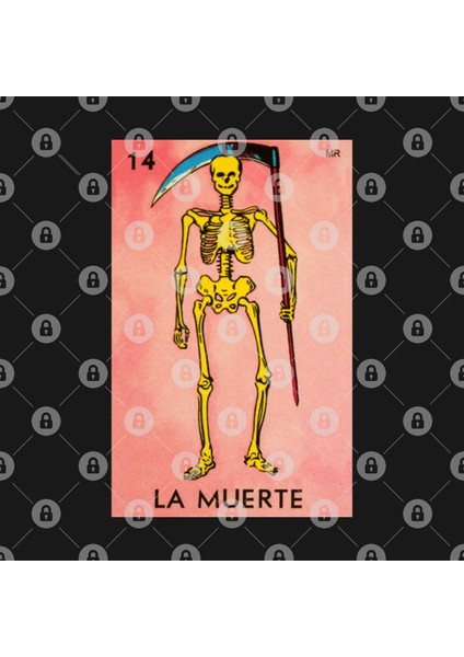 La Muerte - Loteria Mexicana Kupa Bardak