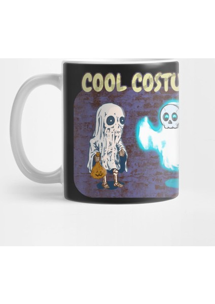 Ghost And Skeleton Costume Kupa Bardak