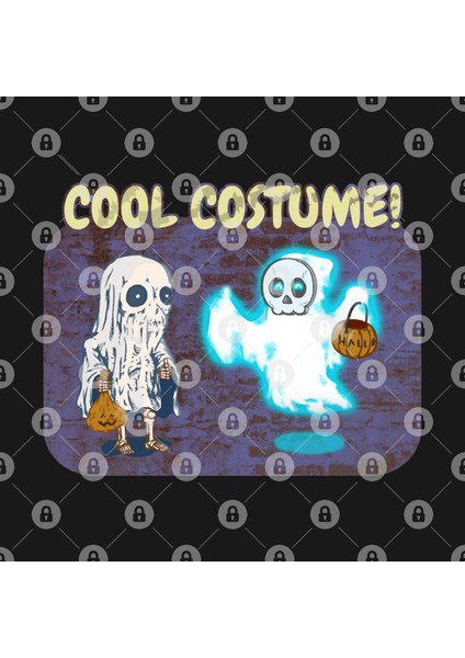 Ghost And Skeleton Costume Kupa Bardak