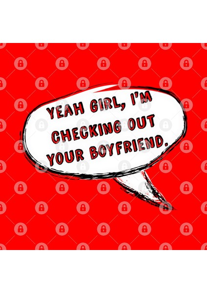 Yeah Girl...(Speech Bubble) Kupa Bardak
