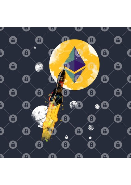 Up To The Moon : Ethereum Edition Kupa Bardak
