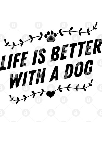 Life İs Better With A Dog Kupa Bardak