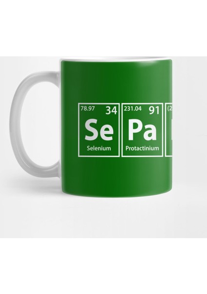 Separatism (Se-Pa-Ra-Ti-Sm) Periodic Elements Spelling Kupa Bardak