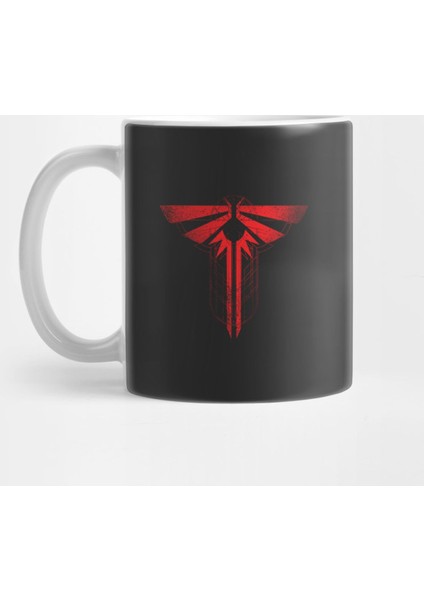 The Last Of Us - Firefly Symbol Red Kupa Bardak