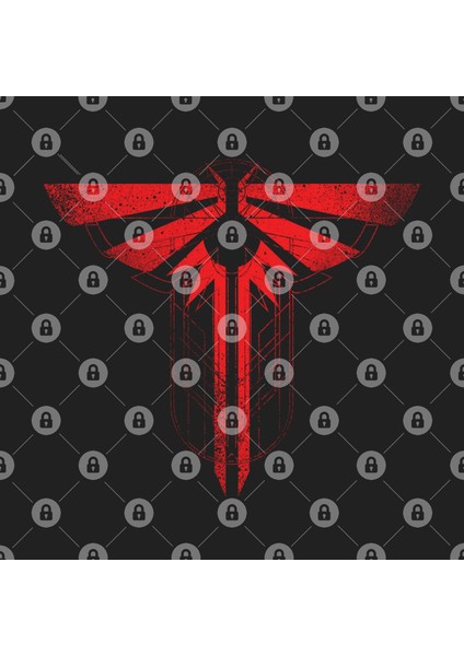 The Last Of Us - Firefly Symbol Red Kupa Bardak