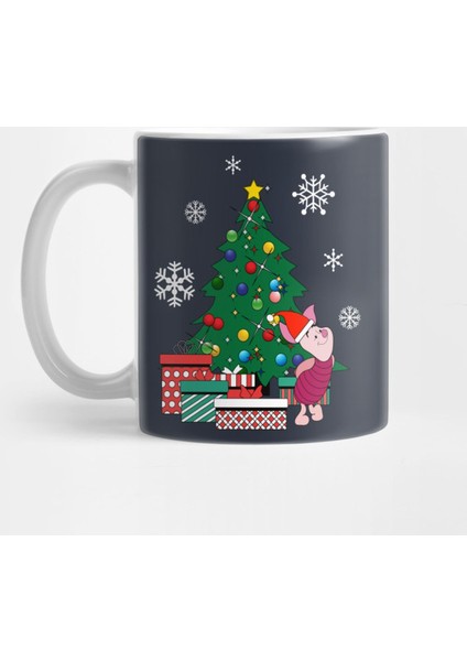 Piglet Around The Christmas Tree Winnie The Pooh Kupa Bardak