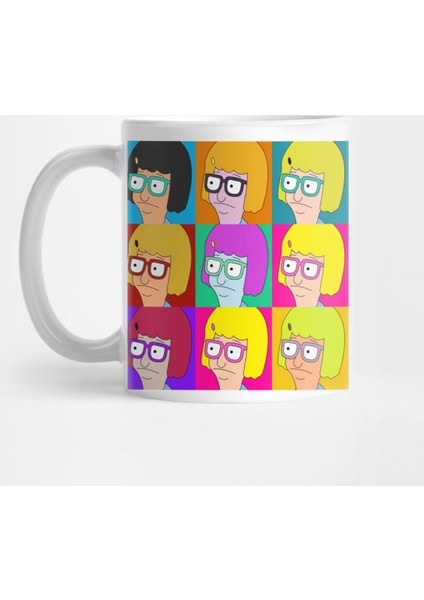 Tina Belcher Triptych Kupa Bardak