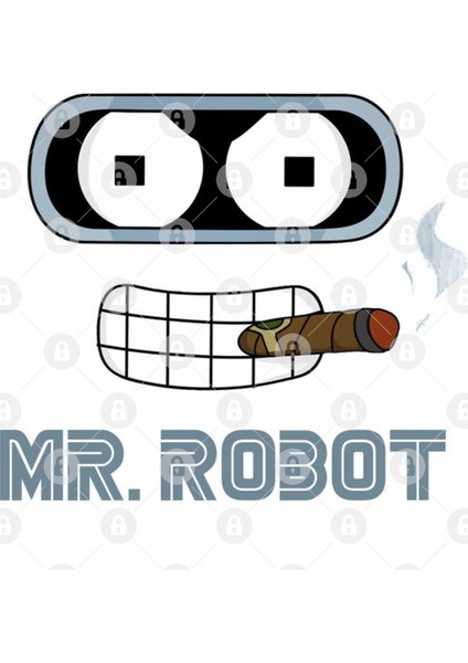 Bender Mr Robot Kupa Bardak