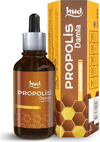 Propolis Damla 50 ml – Su Bazlı Propolis Ekstraktı