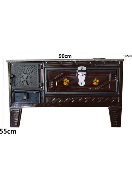 Mangalsepetim 5300 Paçalı Kuzine Soba