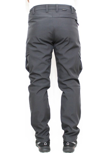 Softshell Kargo Cepli Kışlık Erkek Pantolon